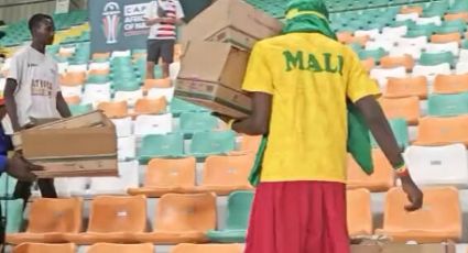 VÍDEO - Torcedores do Mali limpam estádio após jogo: "organização e limpeza também é coisa de africano"