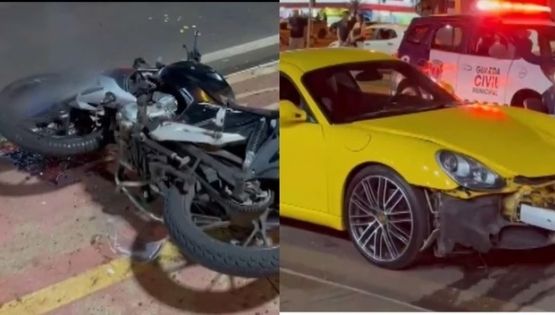 De novo: Motorista de Porsche avança sinal, atropela e mata jovem de 19 anos