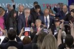 Foto ilustrativa de la nota titulada: Trump avança com pobres de direita, hispânicos e negros
