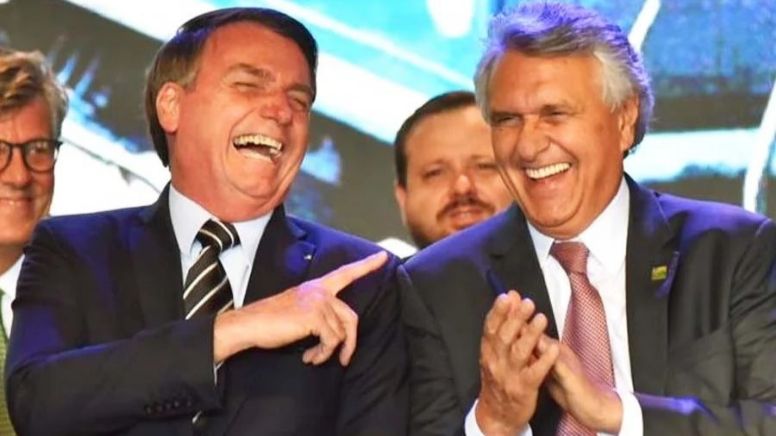 Duelo entre Bolsonaro e Caiado em Goiânia vira "questão de honra" que mira 2026