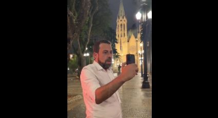 VÍDEO - Boulos foi lá e viu: "não tem criança brincando na Praça da Sé"