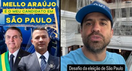 Nunes manda vice bolsonarista ironizar sabatina de Marçal, que dá invertida: "medo, coroné?"