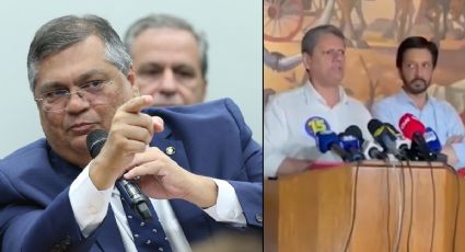 Do STF, Flávio Dino manda recado a Tarcísio por declaração criminosa ligando PCC a Boulos