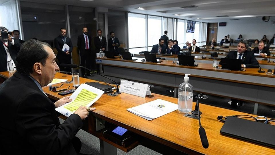 Sessão da CPI da Manipulação de Jogos e Apostas Esportivas no Senado