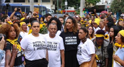 VÍDEO: O momento em que os pais de Marielle chegam ao julgamento de Lessa e Queiroz