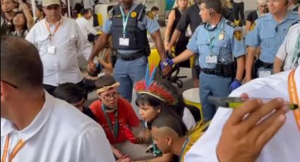 VÍDEO: Ativistas indígenas são detidos na COP-16 por protesto contra Marco Temporal