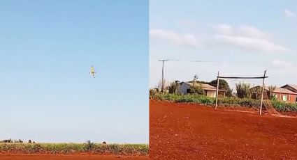 VÍDEO: Avião despeja agrotóxicos contra crianças Guarani-Kaiowá no MS