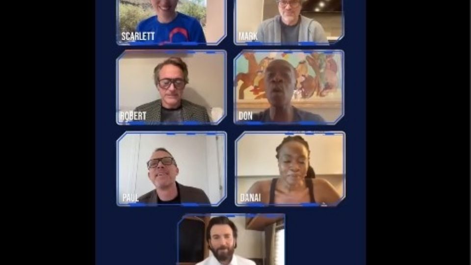 Vídeo gravado pelo elenco de Os Vingadores em apoio à candidatura de Kamala Harris