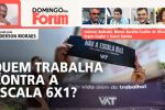 Foto ilustrativa de la nota titulada: QUEM TRABALHA CONTRA A ESCALA 6X1? | Domingo na Fórum | 17.11.24