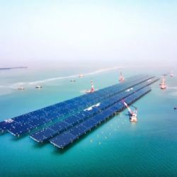 A gigantesca usina de energia elétrica inaugurada pela China no meio do mar