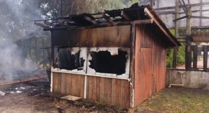 Casa de Tiü França, autor de atentado em Brasília, é incendiada em SC