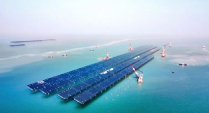 A gigantesca usina de energia elétrica inaugurada pela China no meio do mar