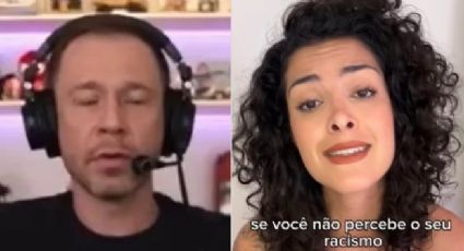 VÍDEO – Giovana Fagundes detona Tiago Leifert: “você vai tacar fogo em você mesmo?”