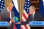 Foto ilustrativa de la nota titulada: Paz na Ucrânia? Mídia internacional especula possível acordo de Putin com Trump