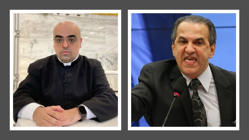Padre José Eduardo e pastor Silas Malafaia