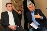 Ex-aliado, Caiado faz ironia fina ao ser indagado sobre indiciamento de Bolsonaro: "E daí?"