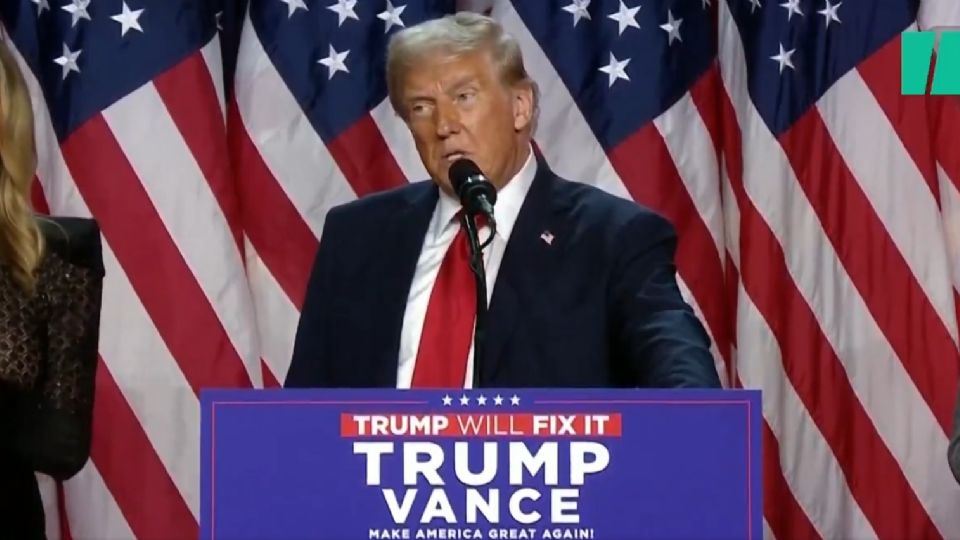 Donald Trump declara sua vitória na disputa à presidência dos Estados Unidos em discurso na Flórida
