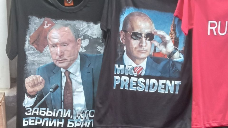 Tecnologia, arte e Vladimir Putin extremamente popular