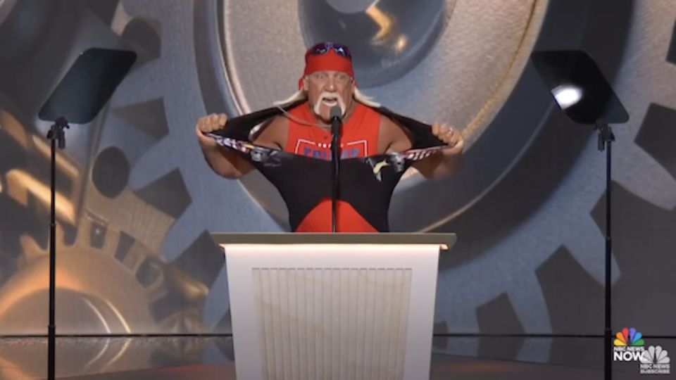 O investimento de Trump no macho man Hulk Hogan deu certo.