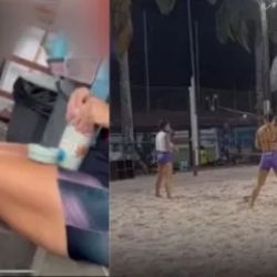 VÍDEO: Jogadora de beach tennis é acusada de envenenar adversárias