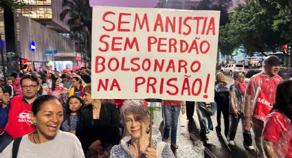 População pede prisão de Bolsonaro em manifestações contra anistia aos golpistas