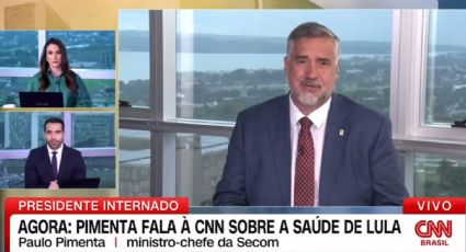 Lula não tem condições de disputar eleições? Pimenta dá invertida homérica na CNN; veja vídeo