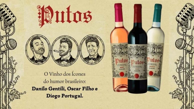 Justiça proíbe venda de vinho de Danilo Gentili, Diego Portugal e Oscar Filho; entenda