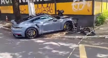 Mais um Porsche, mais um atropelamento, desta vez a vítima foi um ciclista