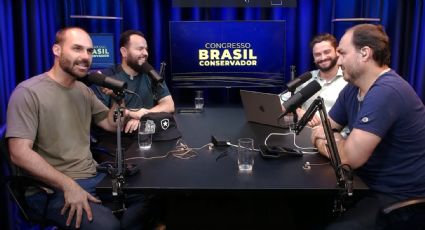 "Imagina se Bolsonaro morre amanhã?", indaga Eduardo em live com o irmão, Carlos, sobre 2026