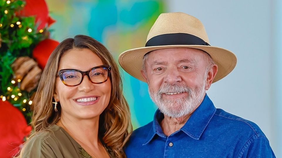 Presidente Lula e a primeira-dama, Janja