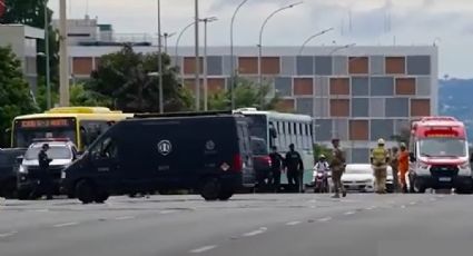 VÍDEO: suspeito ameaça explodir quartel da PM e prédio da PF em Brasília