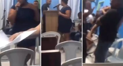 VÍDEO: Esposa de pastor expõe traição no culto e viraliza nas redes sociais