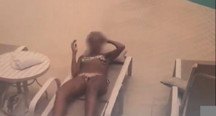 VÍDEO: bala perdida atinge cabeça de mulher que tomava sol em condomínio