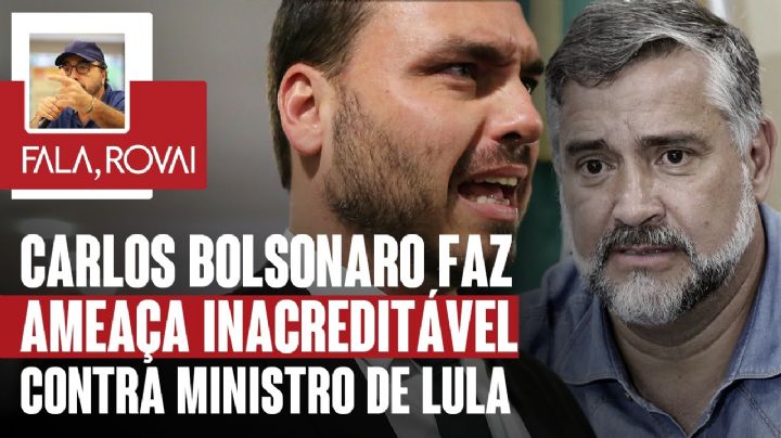 Carlos Bolsonaro faz ameaça inacreditável contra ministro de Lula