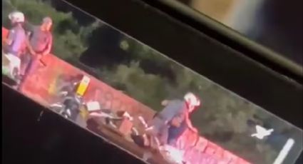 PM é flagrado em vídeo dizendo que atirou no “moleque de azul” jogado da ponte