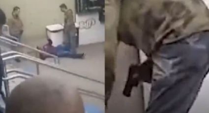 VÍDEO: De folga, guarda civil aponta arma e agride vendedor em estação de trem