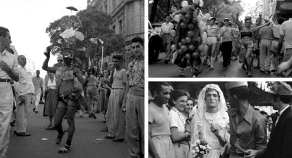 Carnaval carioca: colecionador de fotos amadoras resgata imagens da folia no passado