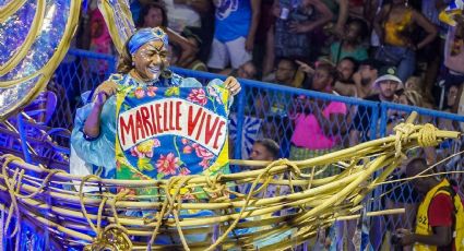 Anielle Franco se emociona ao ver mãe no desfile da Portela: “Marielle vive em nós”