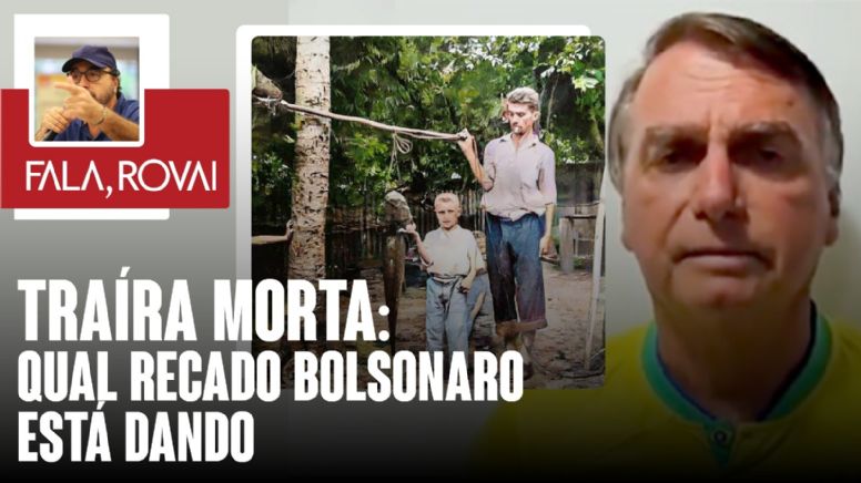 Bolsonaro posta foto de traíra morta como ameaça e convoca ato na Paulista; hora de prendê-lo?