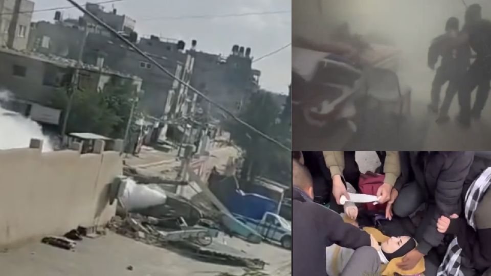 Tanque derruba muro de hospital, pacientes em desespero nos corredores e mulher que tentava fugir de Rafah atingida por um drone.