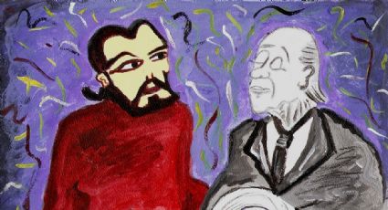 Uma história de amor numa garrafa, entre Cortázar e Borges