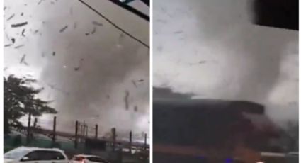 VÍDEO: Imagens assustadoras mostram tornado destruindo cidade na Indonésia