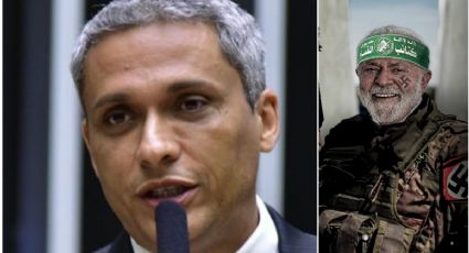 AGU vai para cima de Gustavo Gayer por montagem de Lula com suástica e associado ao terrorismo