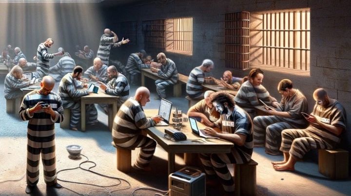 Jail-office, por Carlos Castelo