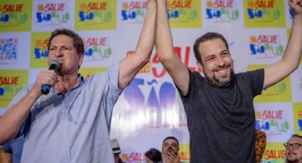 Boulos e Jilmar Tatto selam pacificação na frente de esquerda em ato público