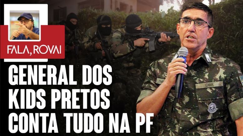 General Líder dos "kids pretos" diz à PF que se reuniu com Bolsonaro a mando do comandante do Exército