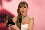 Foto ilustrativa de la nota titulada: VÍDEO: Taylor Swift recebe prêmio e ignora Céline Dion no Grammy