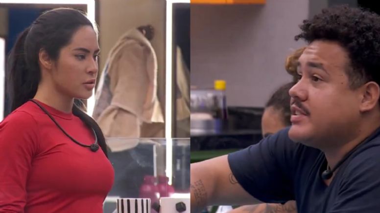 BBB 24 - Isabelle parte pra cima de Lucas Buda e clima esquenta: "horrível"