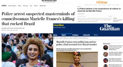 Marielle Franco: prisão de mandantes suspeitos do assassinato é notícia no mundo inteiro