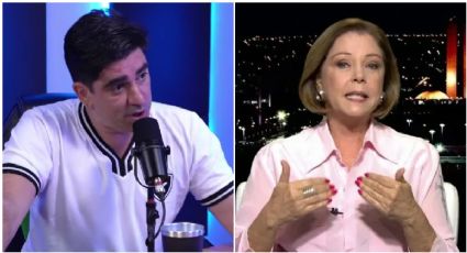 A traulitada de Marcelo Adnet em Eliane Cantanhêde após pergunta bizarra